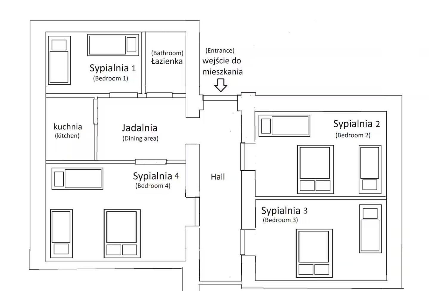 Master Corner Apartment Krasków Εξωτερικό φωτογραφία
